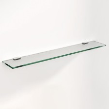 Glass Domino shelf, 12x70 cm