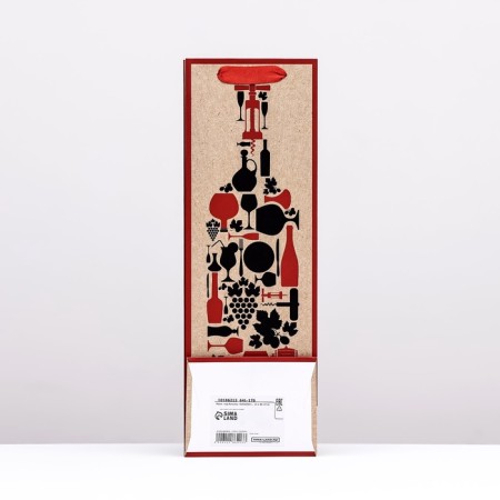 Package for the bottle "Sollection", 12 x 36 x 9 cm-2