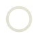 Paronite gasket, 1 ", intersecination, white