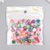 Decor for creativity Plastic "Half -Pester -Mesh Color mother pearl" set of 100 pcs 1x1x0.4 cm mix