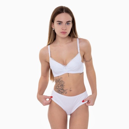 Cowards female brazilians, white color, size 46-1