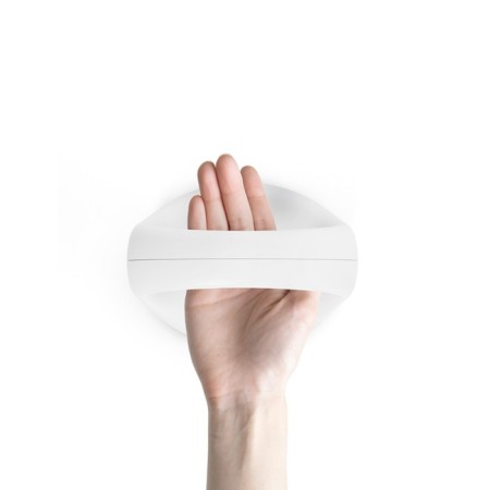 Liquid soap dispenser automatic umbra rain, 414 ml, white color-16