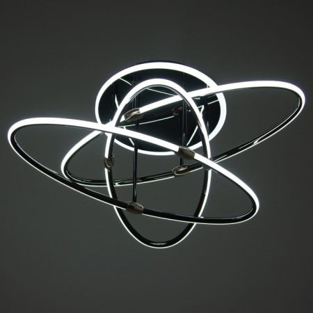 FAVIA LOG LED 80W 4000k Black 58x23x60 cm Bayerlux-2