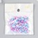 Beads for creativity plastic "Round. Gradient. Blue mermaid" d = 3-8 mm, set 10 grams