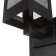 Bra "Satics" E27 40W black 35x17x18cm