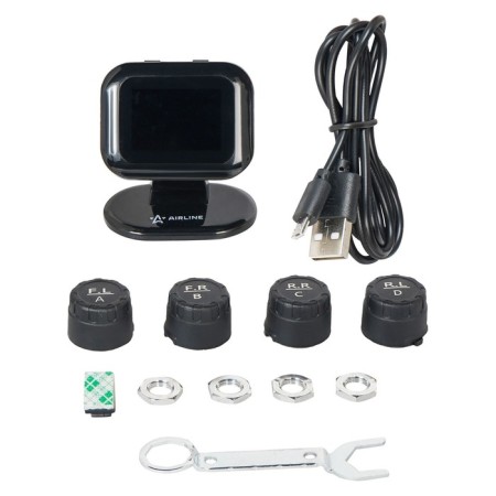 Airline TPMS tire control system, 4 outside the sensor, mini display-1