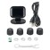 Airline TPMS tire control system, 4 outside the sensor, mini display