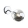 Bra Freya Fr5014WL-01CH Sally, 260x130x185 mm, E14, 1x40W, color chromium