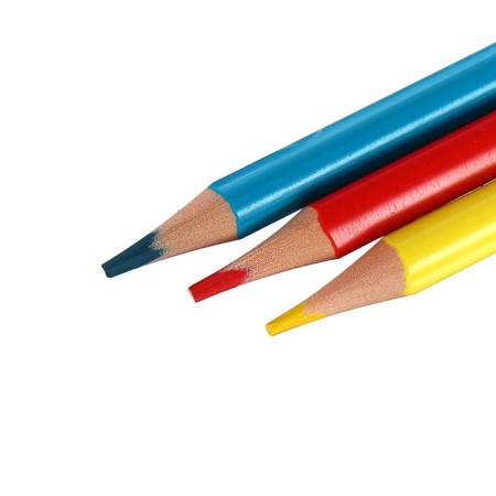 Faincolor color pencils Funcolor are plastic, in cardboard tube, mix-4