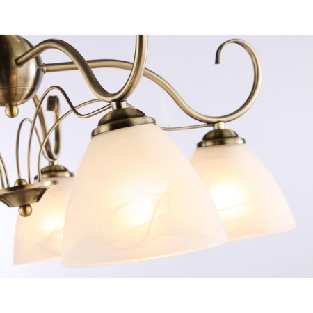 Ceiling chandelier Ambrella Light, Traditional, TR3046, 5HE27, Bronze Color-5
