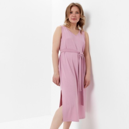 Bogochka female (midi) minku: Home Collection Pink color, size 48-3
