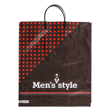 Package "Male Taste", polyethylene, with a plastic pen, 38 x 44 cm, 90 μm