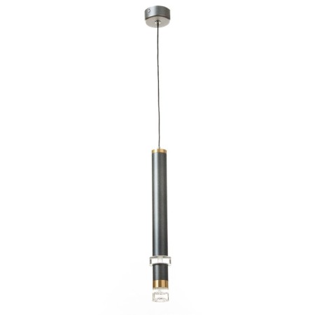 Suspension lamp "Regent" LED 5W 4000k gray 3.3x3.3x30-130cm-3