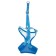The train is adjustable breathing, reflective, size L (Osh+OG 92-125 cm), blue