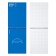 Notepad for spirals A5, 80 sheets, cage, Erichkrause "Mirage", plastic cover silk -screen cover, OFSET BELICE 100%, blue