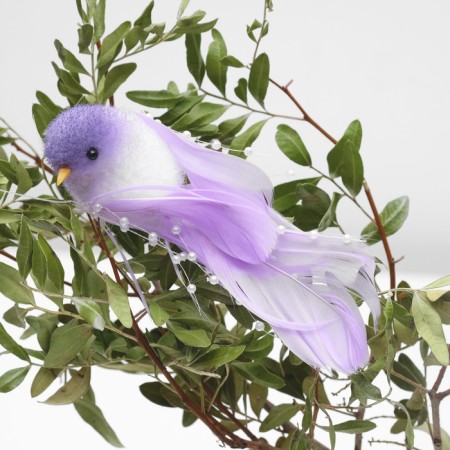 Decor Bird 13 x 4 x 4 cm mix-3