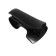 Phone holder, clothespin on the instrument panel, black