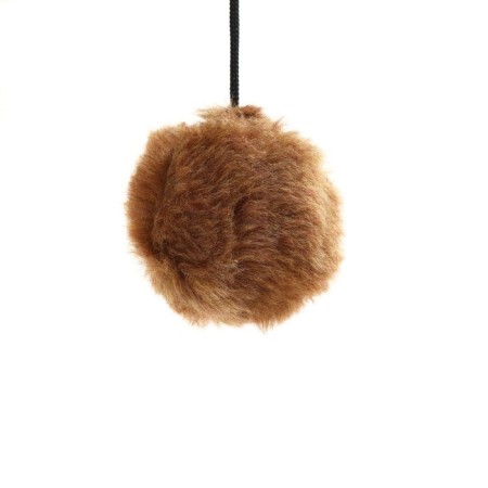 Complex for cats with a claw, square, 3x-level, 65 x 36 x 107 cm, brown-2