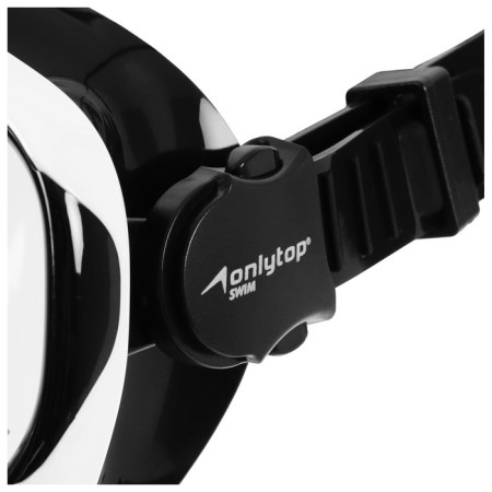Diving mask Onlytop, black/white color-5