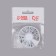 Rhinestones for decor, 12 cells, 1.5/2/2.5/3 mm, silver holography color