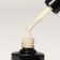 Nail varnish gel, Milk Potal, 3 phase, 8ml, LED/UV, white/golden color (02)