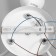 Dibra chandelier 3x60W E27 white 48x48x22cm