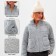 Women's jacket minku, gray color, rn 50