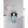 Apron of a kitchen with a photo print "Cute kitten", adjustable, size OS