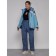Ski jacket female winter, size 52, blue color