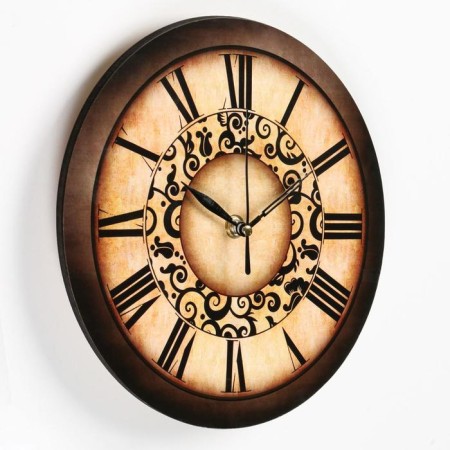 Wall clock, series: classic, discrete move, D-23. cm-1