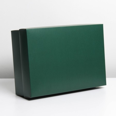Gift folding box, packaging, "Emerald", 30 x 20 x 9 cm-1