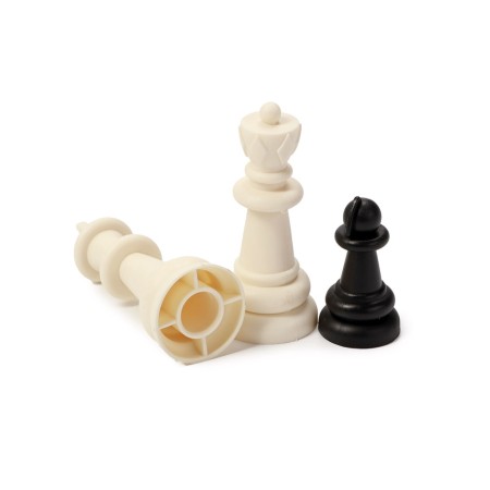 Chess 31 x 31 cm, King H-5.8 cm, d-2.3 cm, plastic board and figures-4