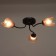 Chandelier 1341003/3br E27 15W brown Bayerlux