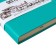 Sketchmarker sketchbook, 130 x 210 mm, 80 sheets, solid -leather cover, emerald, block 140 g/m2