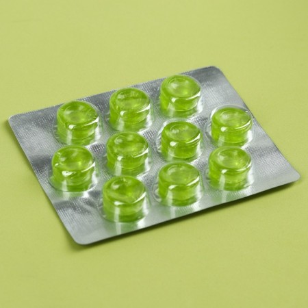 Lollows in the blist "My protector", taste: Green apple, 32 g.-1