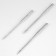 Needles for household sewing machines, for stretch tones, No. 70-100, 3 pcs