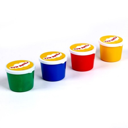 The sculpting dough "Three cats" 4 centers. 50 g-3
