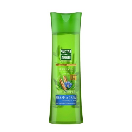 Hair shampoo Pure Line “Volume and Strength”, 400 ml-8