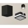 Ambrella Light Acrylic lamp, XS7813020, MR16 GU5.3, GU10 LED 10 W, color black sand, white matte
