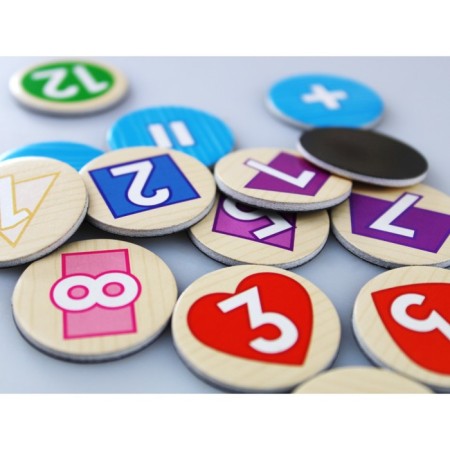 Magnetic game "Clock"