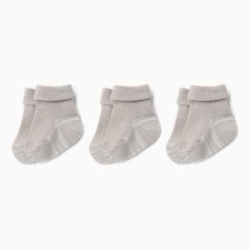 A set of children's socks crumb I am Basic Line, 3 pairs, p. 12-14 cm, beige