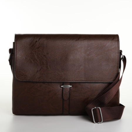 Male bag, brown color-1