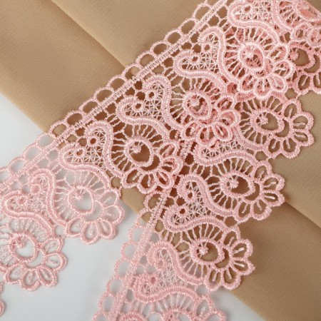 Lace Hipure, 46 mm × 11 ± 1 m, pale pink color-1