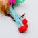 Tearing with feathers and springs "Positive", mix of flowers