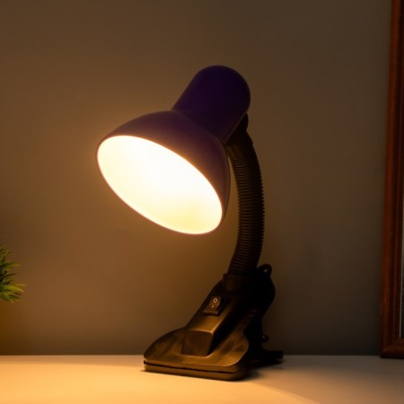 Table lamp E27, with off. On the clamp (220V) purple (108V)-5