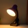 Table lamp E27, with off. On the clamp (220V) purple (108V)