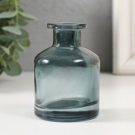 Diffuser for essential oils "bottle" 50 ml transparent green 4.8x4.8x7 cm