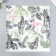 Scrapbooking paper bilateral "parrots, flamingos and zebra" density 180 g 30.5x32 cm