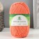 Yarn "soft cotton" 70% cotton, 30% nylon 220m/100g (036 apricot)