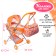 Stroller for dolls Universal "chanterelles", a metal frame, with a bag